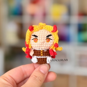 Virkmönster för Flame Hero Amigurumi (PDF) (engelska)