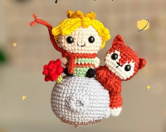 Little Prince's World Amigurumi Crochet Pattern (PDF) (English)