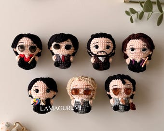 Patron au crochet pour Idol Gang Amigurumi (anglais) (PDF)