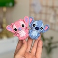 Crochet Pattern for Little Alien & Galaxy Girl Amigurumi (PDF) (English)