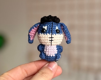 Crochet Pattern for Melancholic Donkey Amigurumi (PDF) (English)