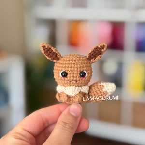 Crochet Pattern for Fluffy Buddy  Amigurumi (PDF) (English)