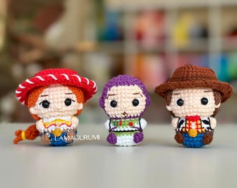 Häkelanleitung für das kleine Abenteurer-Trio Amigurumi (englisch) (PDF)