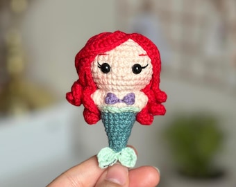 Crochet Pattern for Mermaid Amigurumi (PDF) (English)