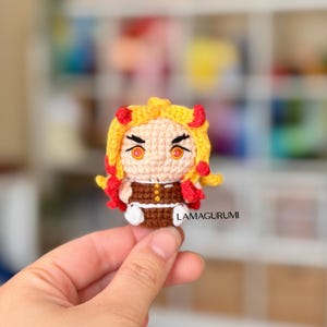 Crochet Pattern for Flame Hero Amigurumi (PDF) (English)