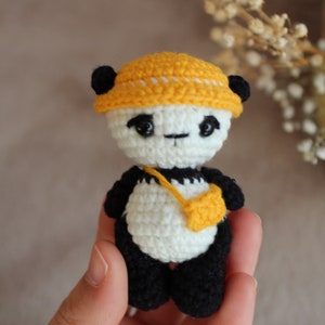 Crochet Pattern For Fancy Panda PDF English image 3