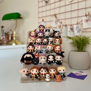 Bundle 30in1 PDF Low-sew Crochet Pattern Wizard Boy Amigurumi Set
