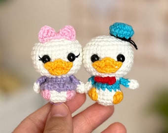 Crochet Pattern for Sweet Duck Couple Amigurumi (PDF) (English)