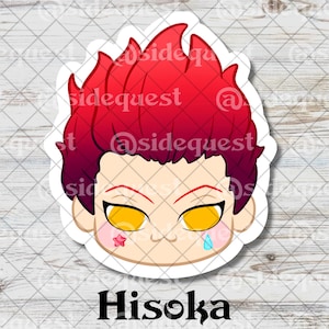 Hunter Anime Sticker | handmade | kawaii stickers | anime merch | gift | otaku | stationary | manga | water resistant | vinyl