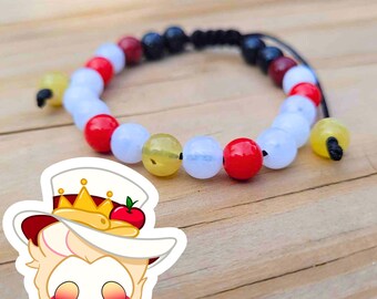 Pulsera de cuentas ajustables Lucifer