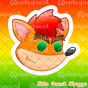 Woah! Sticker | handmade | kawaii stickers | gamer merch | gift | retro gaming | stationary | manga | water resistant | vinyl | arcade