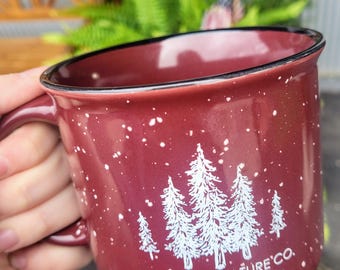 Taza de campamento del condado de Michigan Nature