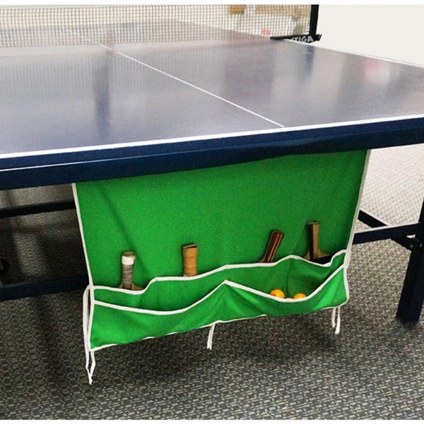 Ping Pong Pockets - Paddle, Ball, and Net Storage