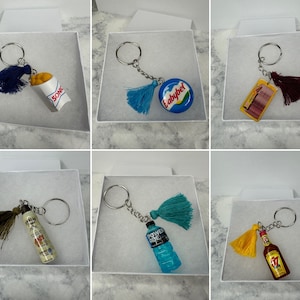 EJWQWQE Fast Food Keychains For Kids, , Cool Keychain Accessories