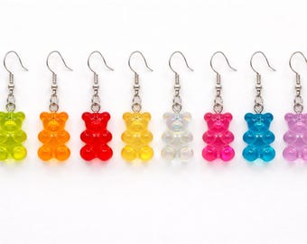 Gummy Bear Earrings | Candy Earrings