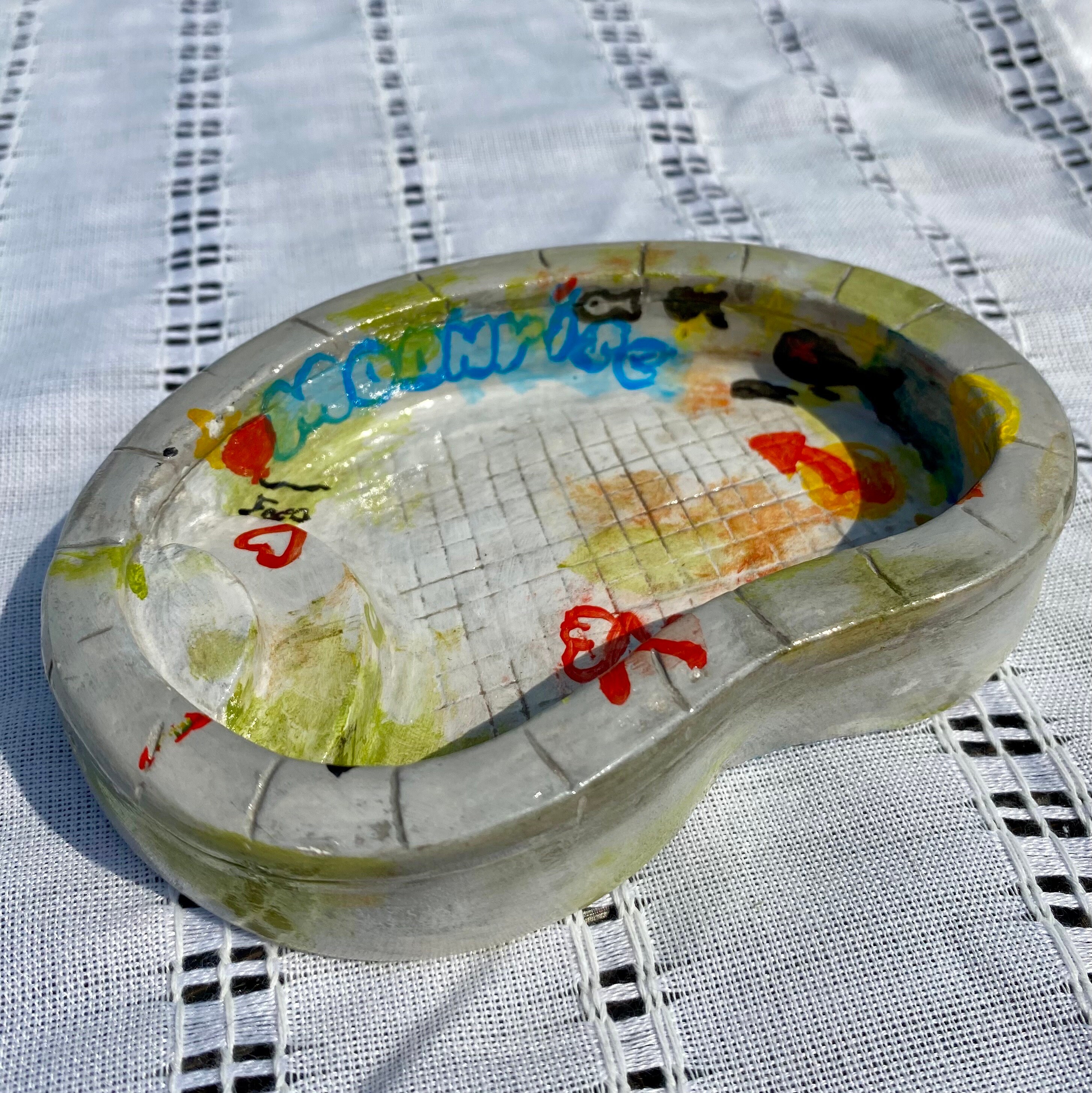 少年インザフッドGRAFFITI POOL ASH TRAY by K.C.V 少年インザフッドGRAFFITI POOL ASH TRAY by K.C.V 少年