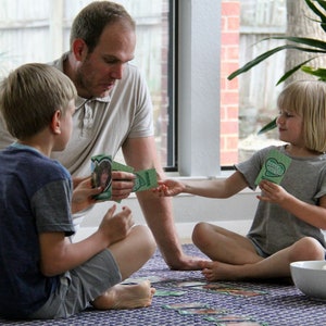 Teach kids to play card games as young as 18 months!
