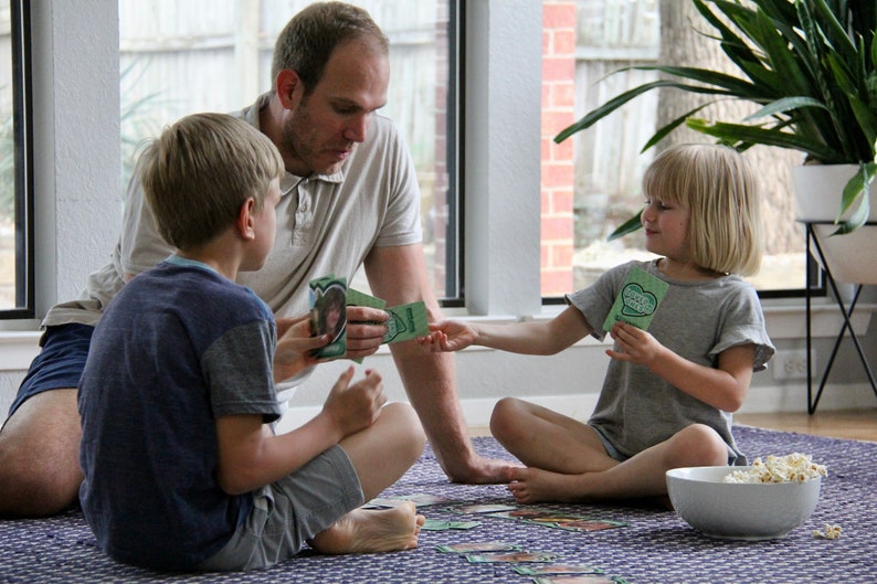 Teach kids to play card games as young as 18 months!