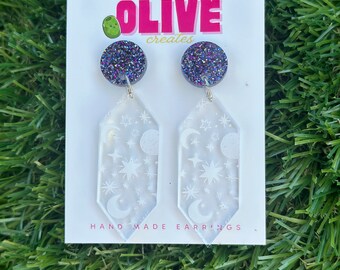 Whimsical Wonderland Mystical crystal Drop Dangle Earrings – Enchanting Accessories for Every Occasion!