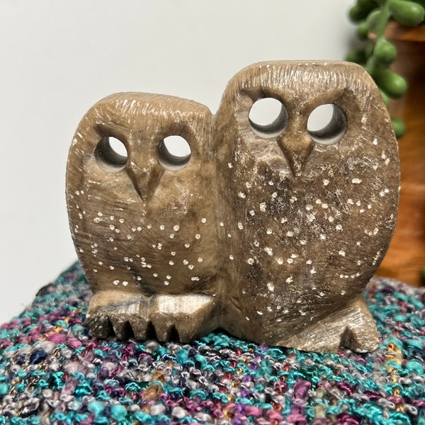 Soapstone Owl Etsy