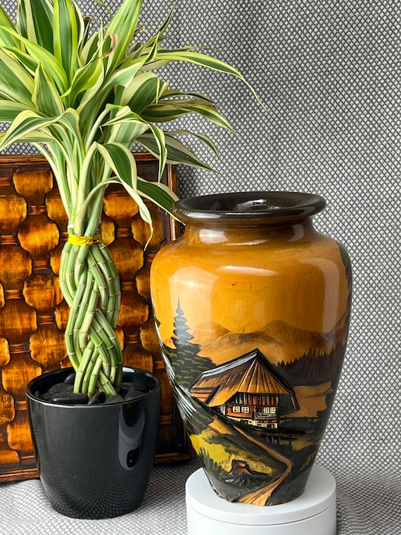 ドイツヴィンテージ VASE IN HANDARBEIT ドイツヴィンテージ 陶器