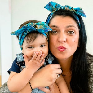 Mommy and Me Headband, Mom&Baby Matching, Newborn Baby Headband, Hairband, 2 Pack Head Accessories, Bandeau mere fille, Baby mama stirnband
