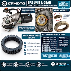 CFMOTO EPS Intern Styrväxel Reservdel – CFORCE 400 500 800 1000 Servostyrning