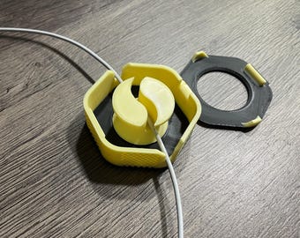Tragbarer USB-Kabel-Organizer / Aufwickler - Halten Sie Ihre Kabel ordentlich, sicher und gebrauchsfertig