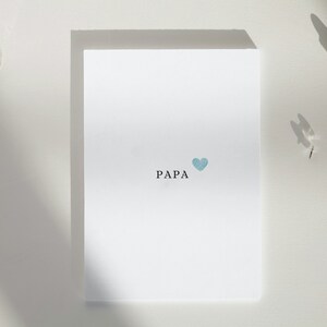 Carte postale Papa | Meilleure carte de papa | Carte de vœux pour la fête des pères