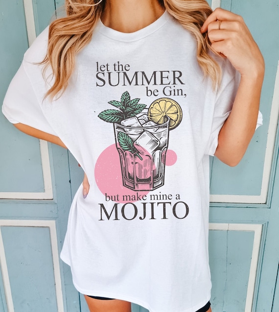 Signature Cocktail Summer Time Shirt Bartender Shirt Mojito