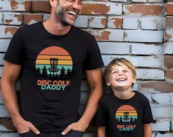 Disc Golf Caddy Tee, Disc Golf Shirt, Disc Golfing Tees, Men T-shirt, Best Dad By Par Shirt, Dad And Son Matching Shirt, Frisbee Tee For Men