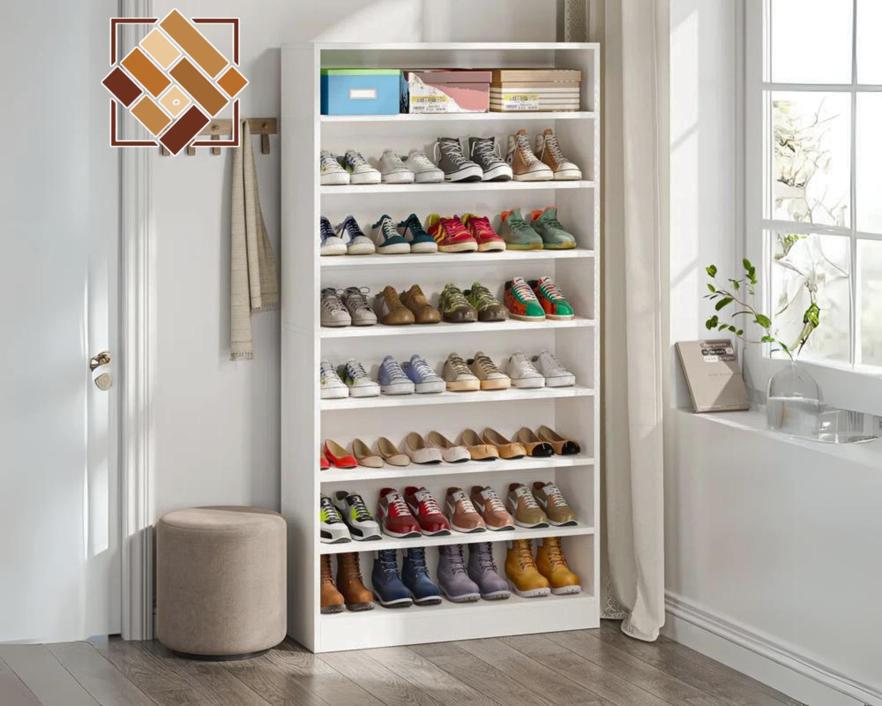 Vista Tall Shoe Shelf Tower