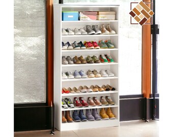 Shoe Storage Cabinet Shoe Storage Organizer Entryway Shoe Cabinet 40 Pair Shoe Rack Stand