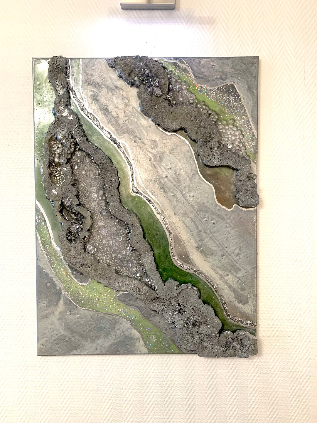 Painting Tableau Epoxy Art Etsy