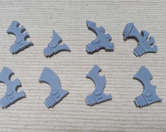 Crestas de casco de Señor Fantasma de Elfo Estelar (8 unidades)