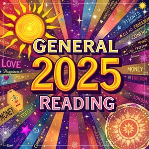 2025年タロット占い - 超詳細な12枚のカードの解釈 - 即日占い