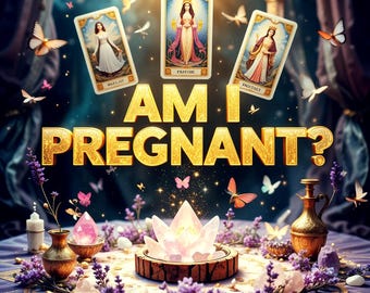 Am I pregnant? Fast Tarot Reading - 3 cards spread