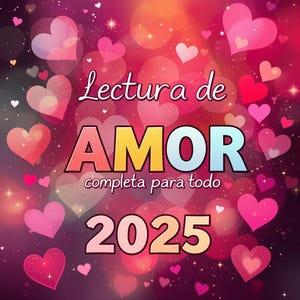 Lectura en Español Tarot Amor para 2025 - Entrega en el Mismo día - Super Detallado, 12 kaarten