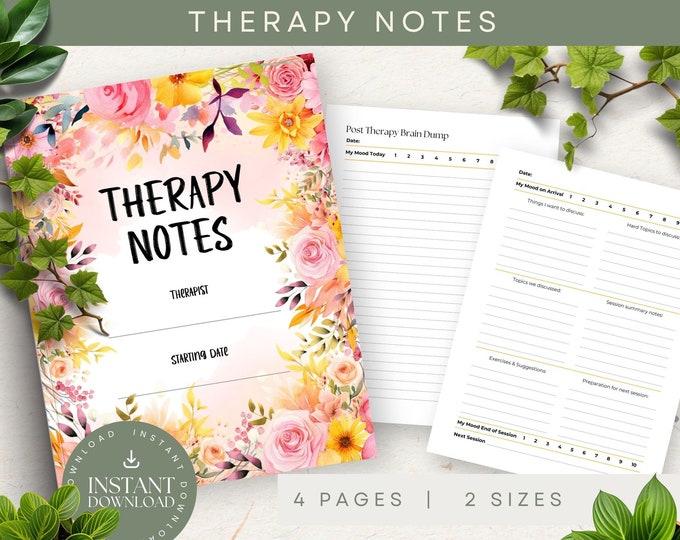 Therapist Note Sheets, Therapy Worksheet, Therapist Notes, Psychologist ...