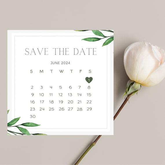 2024 Save The Dates  As Low As 45¢ Per Card