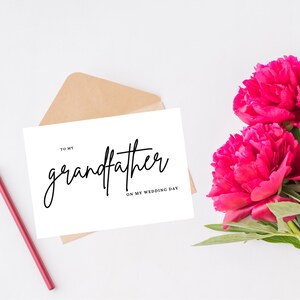 A mi abuelo el día de mi boda - a mi abuela el día de mi boda