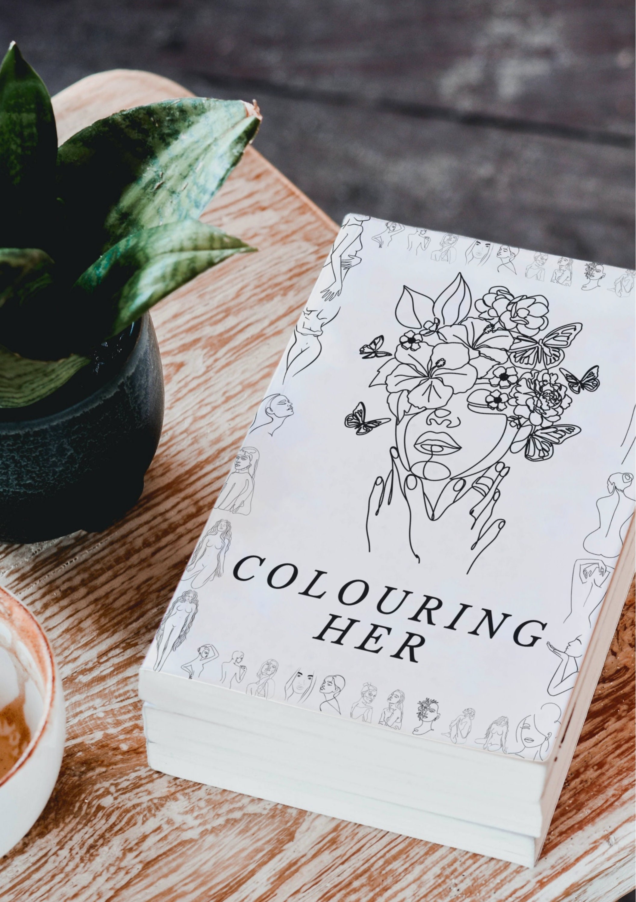 Adult Coloring Book, Adult Coloring Pages, Digital Coloring, 180 ...