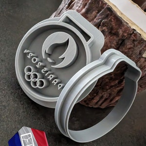 Cookie cutter cake cutter Paris Olympic Games 2024 medal