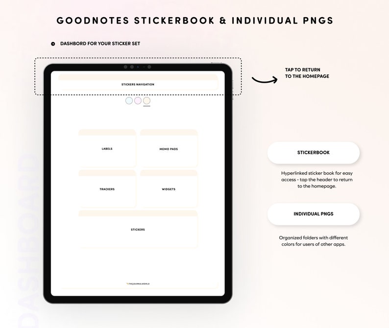 Essential Cute Digital Stickers for Planner Goodnotes Widget Sticker ...