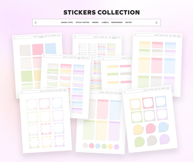 Student Digital Stickers for Planner Goodnotes Precropped Study ...