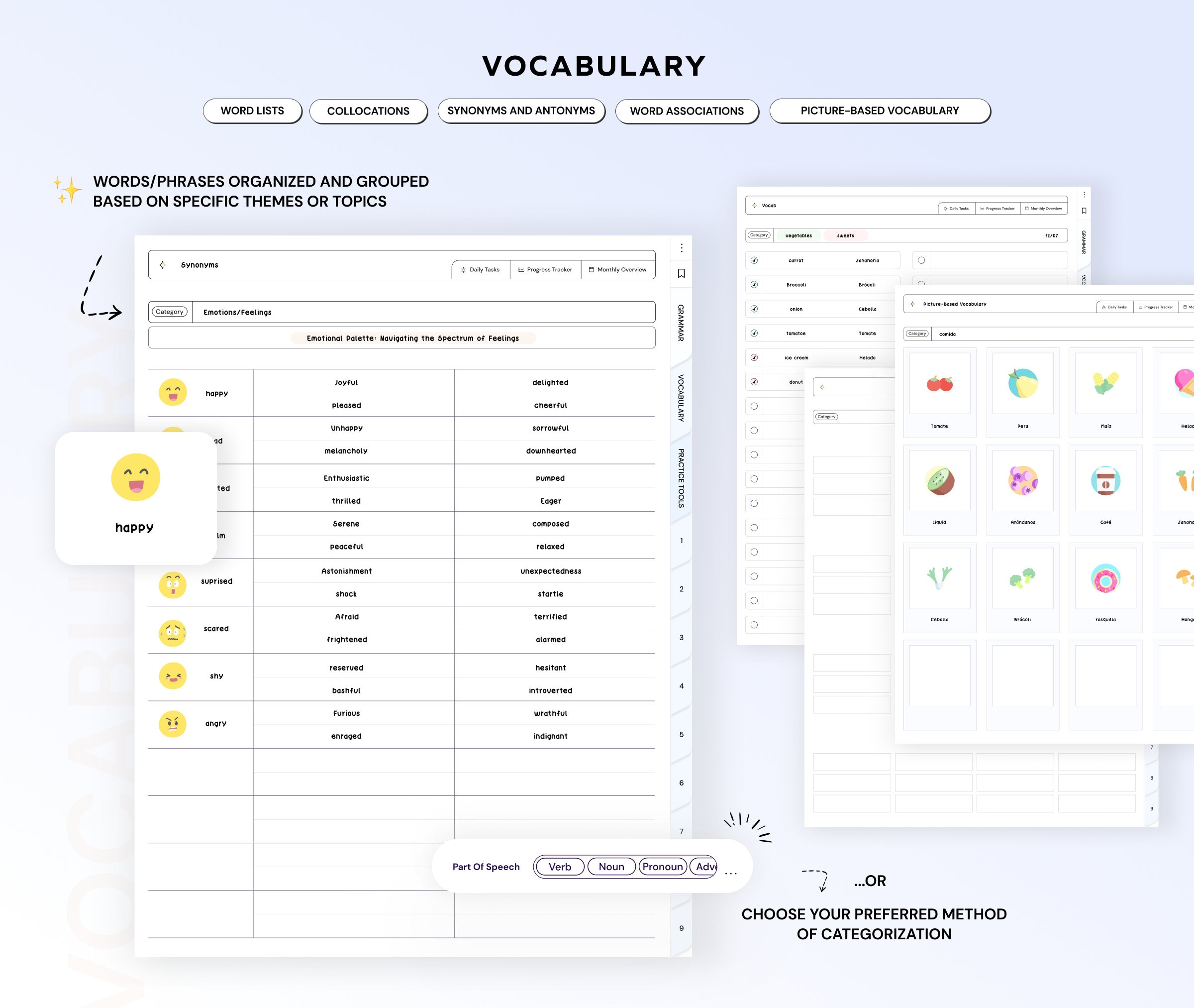 Language Learning Notebook Planner Learn Grammar Vocabulary Notability ...