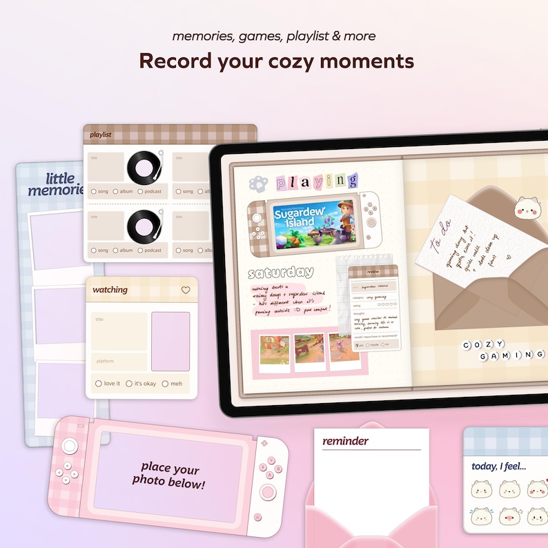 Digital Journaling Stickers for Bullet Journal and Planners, Goodnotes ...