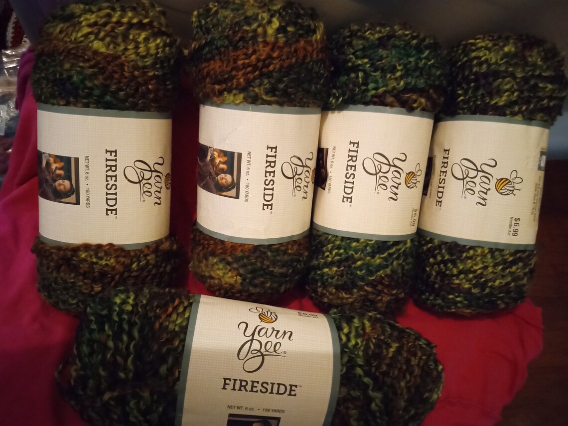 Yarn Bee Fireside Yarn Etsy