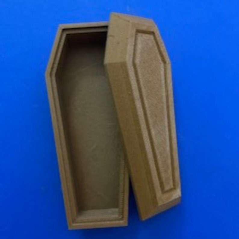 3D Print Coffin Gift Boxes, Coffin Trinket Box, Coffin Jewelry Box, 3d