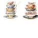 Stack of Tea Cups Clipart, 10 High Quality Pngs, Digital Download ...